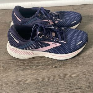 -Brooks Adrenaline CTS, Blue/Purple, Womens Running Shoes-US 6.5 Women